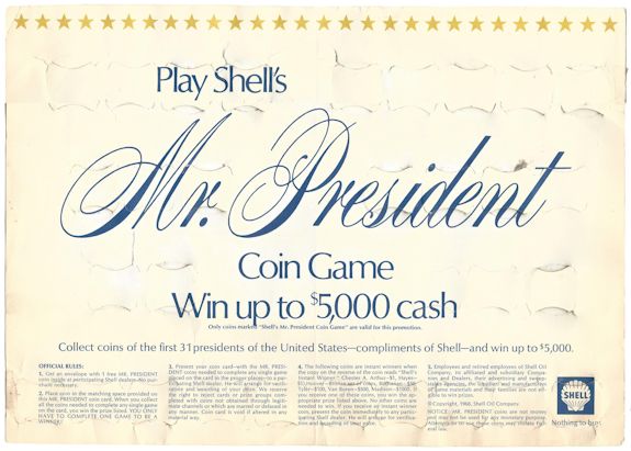 eExhibit Shell s Mr. Presidential Coin Game